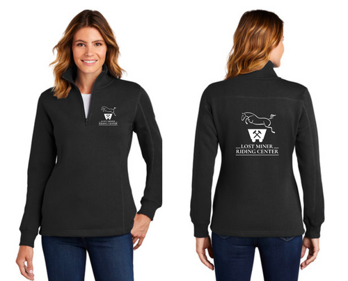 Lost Miner Riding Center - Sport-Tek® 1/4-Zip Sweatshirt