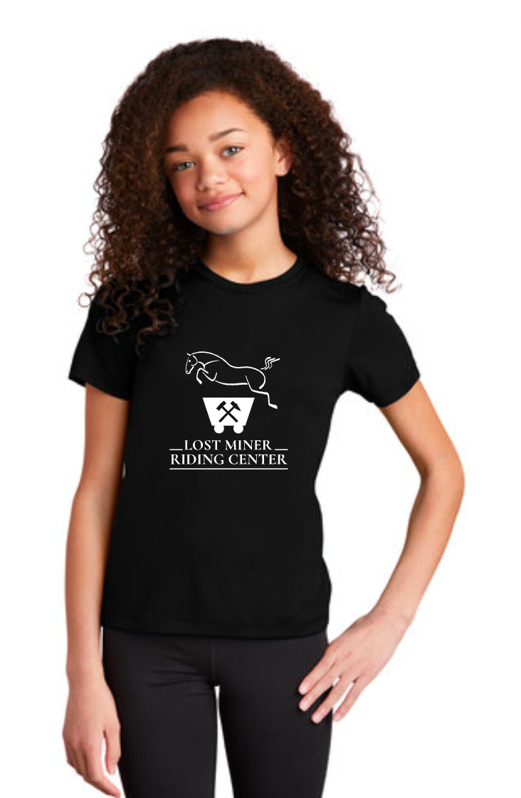 Lost Miner Riding Center - Sport-Tek ® Youth Posi-UV ™ Pro Tee