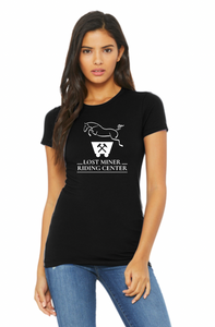 Lost Miner Riding Center - BELLA+CANVAS ® Women’s Slim Fit Tee