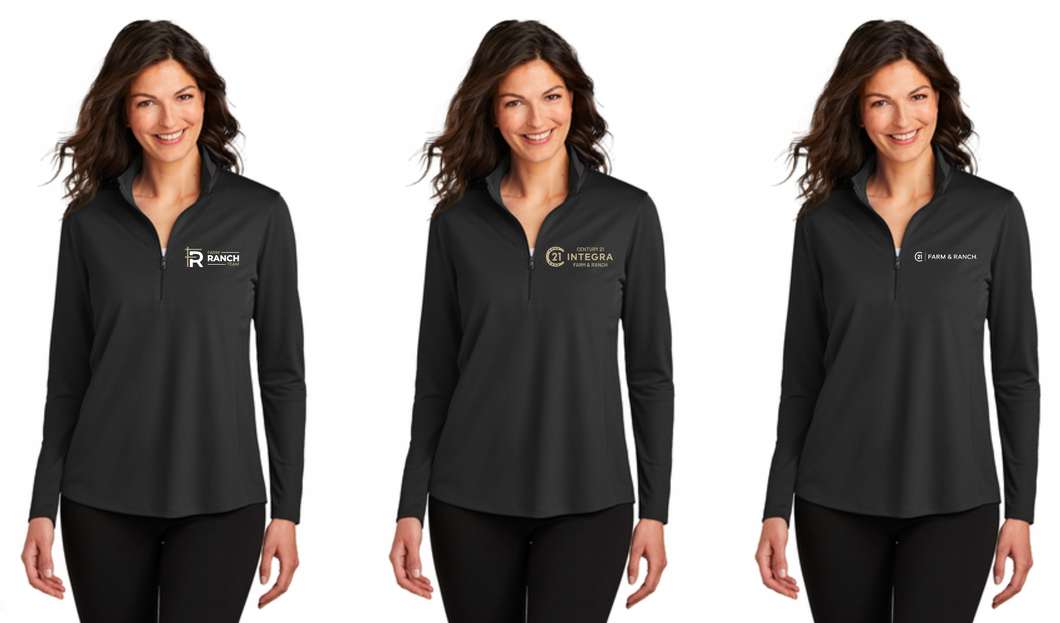 The Farm Ranch Team - Port Authority® Ladies Dry Zone® UV Micro-Mesh 1/4-Zip