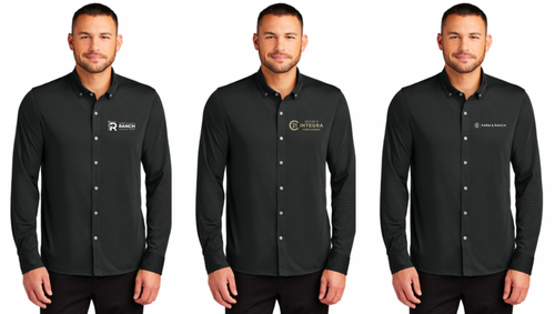 The Farm Ranch Team - Mercer+Mettle® Stretch Jersey Long Sleeve Shirt