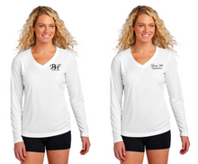 Load image into Gallery viewer, Berry Hill Equestrian - Sport-Tek® Ladies Long Sleeve PosiCharge® Competitor™ V-Neck Tee