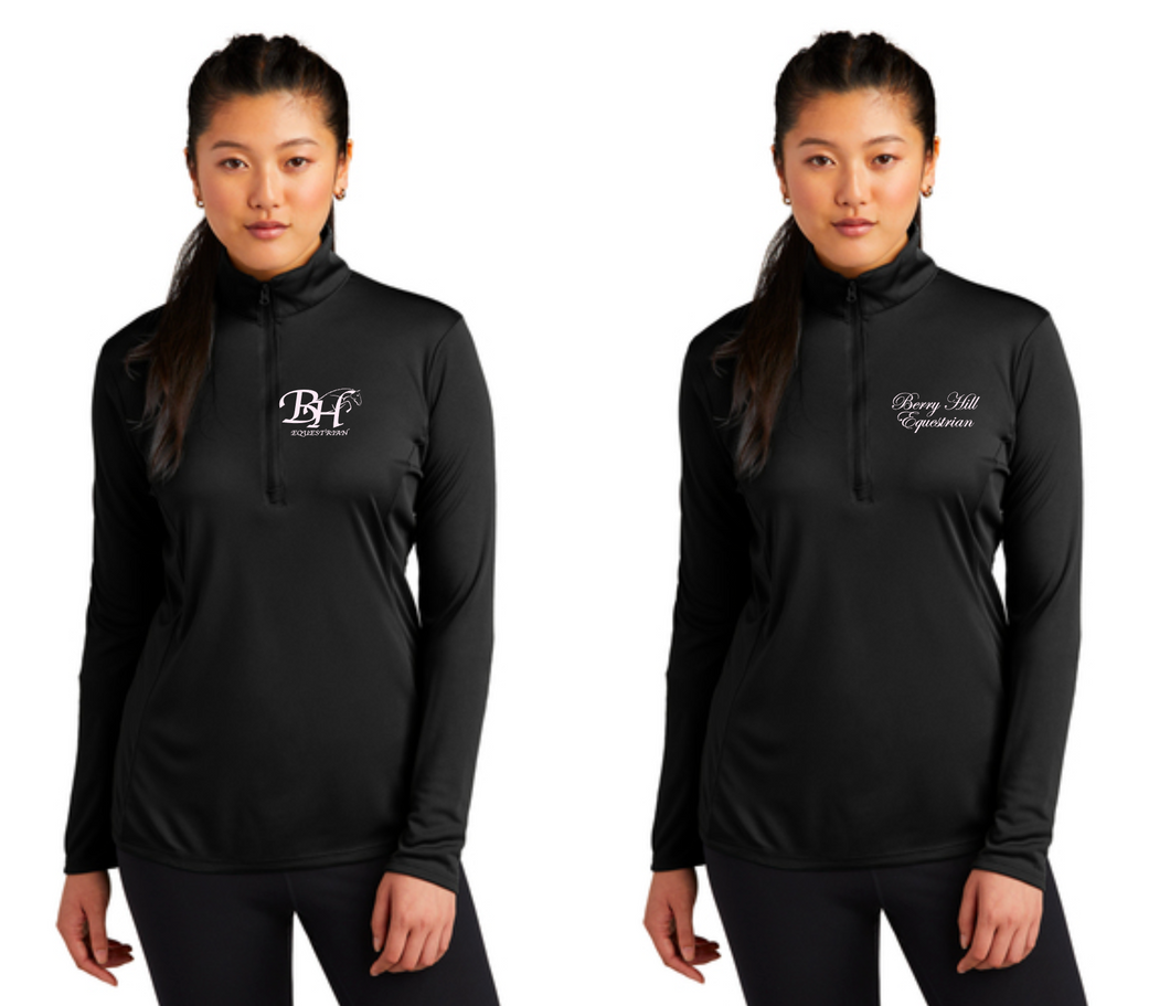 Berry Hill Equestrian- Sport-Tek® PosiCharge® Competitor™ 1/4-Zip Pullover (Adult & Youth)