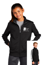 Load image into Gallery viewer, Griffin Gate Farm Equestrian Team  - Sport-Tek ® Tricot Sleeve Stripe Track Jacket