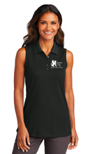 Load image into Gallery viewer, Griffin Gate Farm Equestrian Team - Port Authority® Dry Zone® UV Micro-Mesh Sleeveless Polo