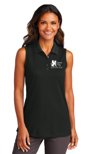 Griffin Gate Farm Equestrian Team - Port Authority® Dry Zone® UV Micro-Mesh Sleeveless Polo