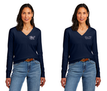 Load image into Gallery viewer, Berry Hill Equestrian - Brooks Brothers® Women’s Cotton Stretch V-Neck Sweater