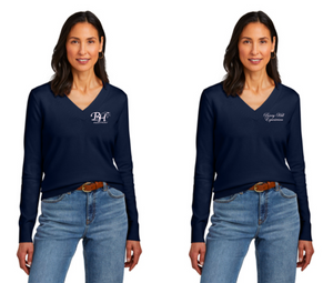 Berry Hill Equestrian - Brooks Brothers® Women’s Cotton Stretch V-Neck Sweater