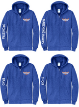 Load image into Gallery viewer, Hoffman Music Parents Association - Full Zip Hooded Sweatshirt