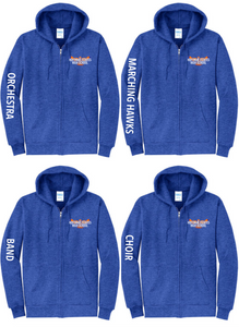 Hoffman Music Parents Association - Full Zip Hooded Sweatshirt