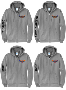 Hoffman Music Parents Association - Full Zip Hooded Sweatshirt