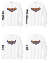 Load image into Gallery viewer, Hoffman Music Parents Association - Tri-Blend Long Sleeve Tee