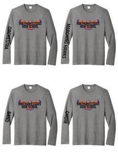 Hoffman Music Parents Association - Tri-Blend Long Sleeve Tee