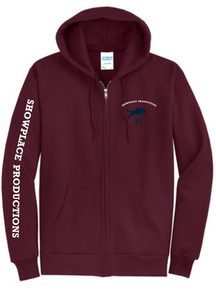 Showplace Productions - Core Fleece Full Zip Hooded Sweatshirt