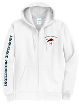 Load image into Gallery viewer, Showplace Productions - Core Fleece Full Zip Hooded Sweatshirt