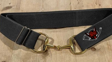 Load image into Gallery viewer, Loudoun Fairfax Hunt - Anademi Gold Bit Buckle Stretch Belts