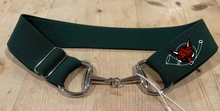 Load image into Gallery viewer, Loudoun Fairfax Hunt - Anademi Silver Bit Buckle Stretch Belts