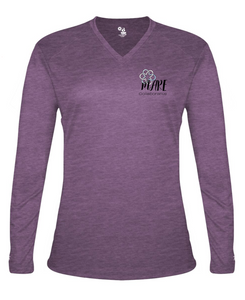 Mare Collaborative - Badger - Women's Tri-Blend Long Sleeve T-Shirt