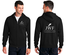 Load image into Gallery viewer, Jaynesway Farms - Port &amp; Company® Core Fleece Full-Zip Hooded Sweatshirt