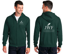 Load image into Gallery viewer, Jaynesway Farms - Port &amp; Company® Core Fleece Full-Zip Hooded Sweatshirt