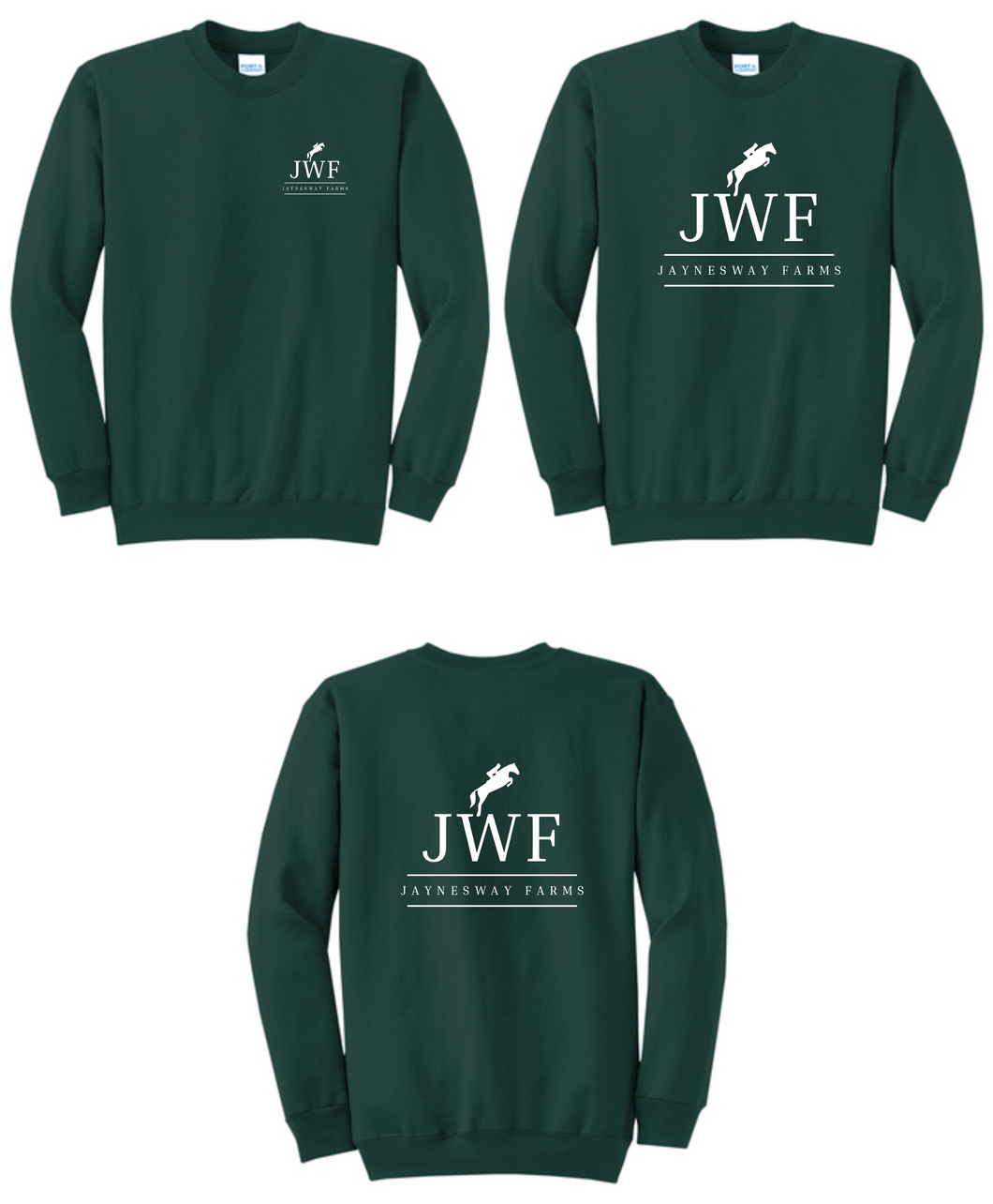 Jaynesway Farms - Port & Company® Core Fleece Crewneck Sweatshirt