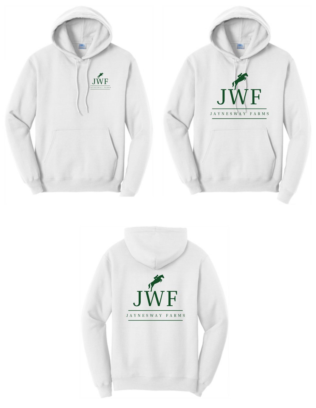 Jaynesway Farms - Port & Company® Core Fleece Pullover Hooded Sweatshirt