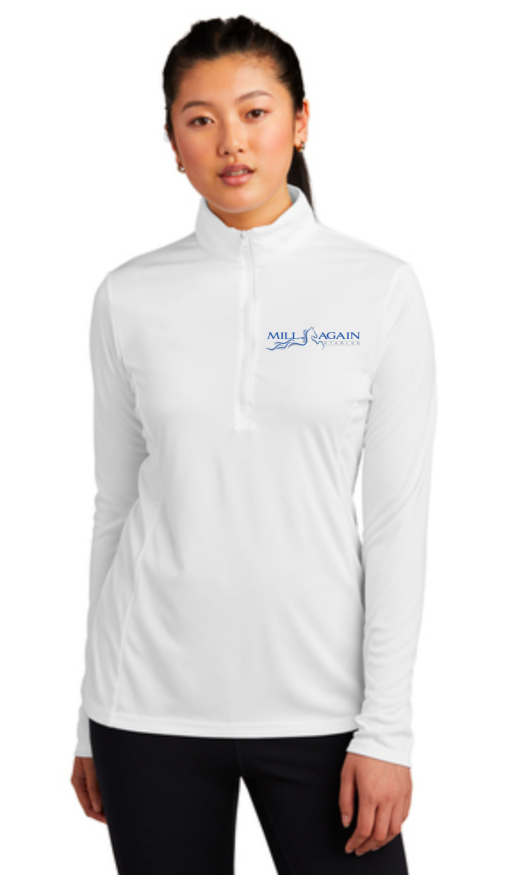 Mill-Again Stables - Sport-Tek® PosiCharge® Competitor™ 1/4-Zip Pullover (Ladies, Men's, Youth)