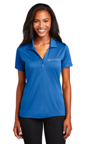 Mill-Again Stables - Sport-Tek® Ladies Embossed PosiCharge® Tough Polo®