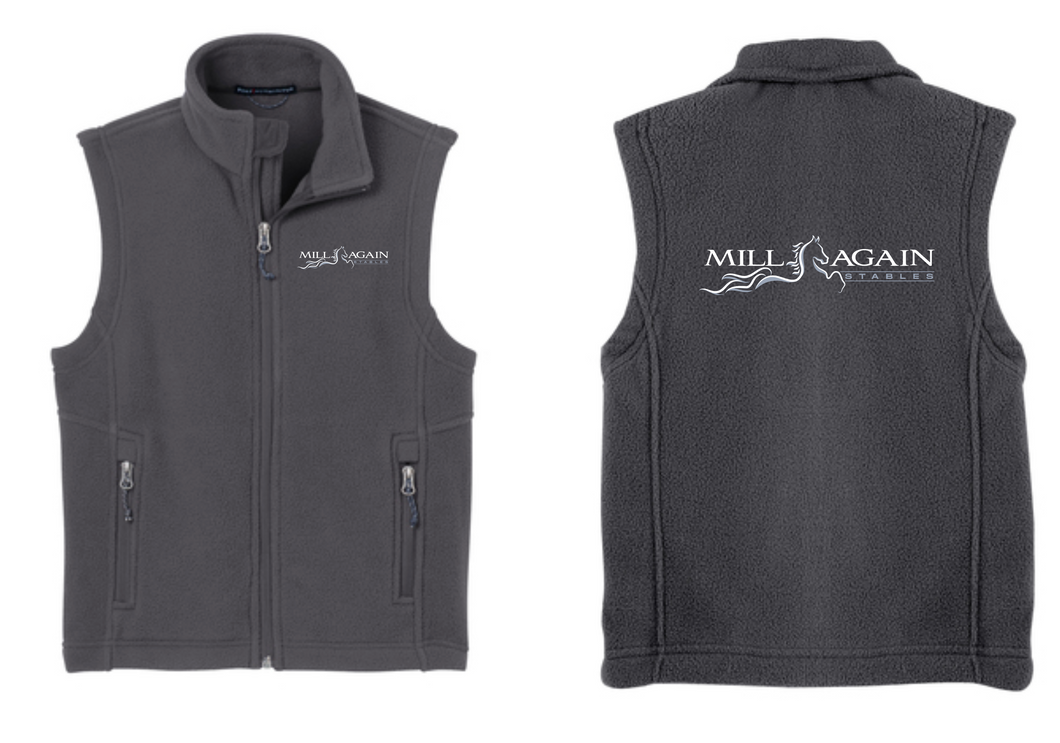 Mill-Again Stables - Port Authority® Value Fleece Vest (Men's, Women's, Youth)