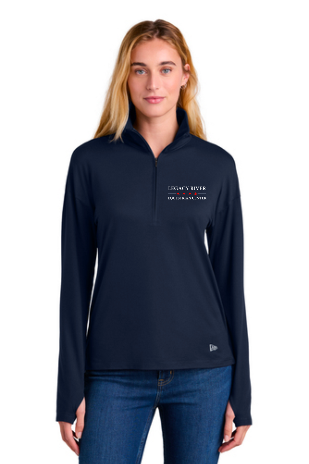 Legacy River Equestrian Center - New Era® Women’s Power 1/2-Zip