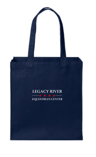 Legacy River Equestrian Center - Port Authority® Cotton Canvas Over-the-Shoulder Tote