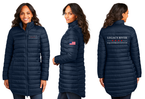 Legacy River Equestrian Center - Port Authority® Women's Horizon Puffy Long Jacket