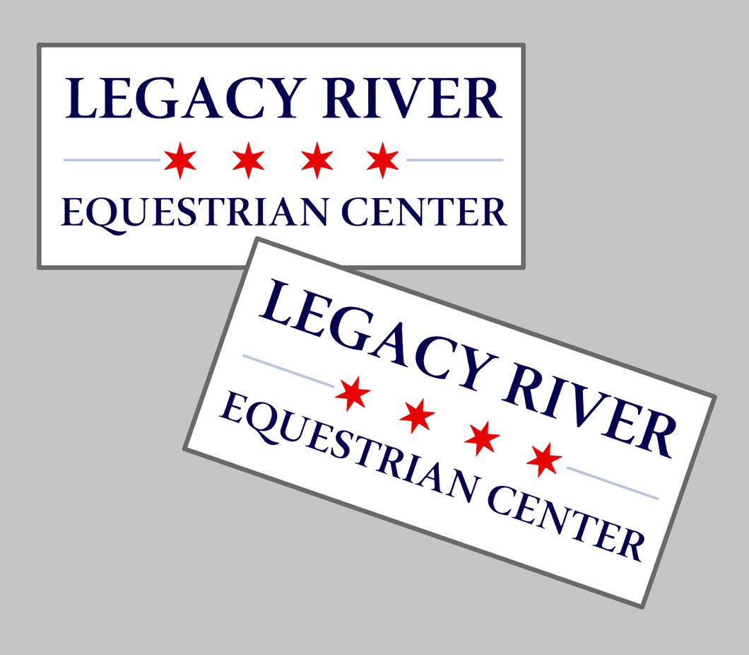 Legacy River Equestrian Center - Enamel Number Pins