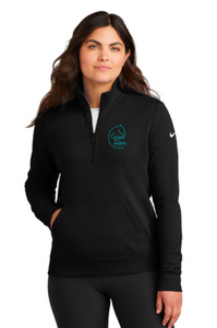 Carpe Diem Equestrian  - Nike Club Fleece Sleeve Swoosh 1/2-Zip