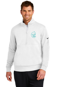 Carpe Diem Equestrian  - Nike Club Fleece Sleeve Swoosh 1/2-Zip