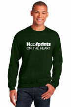 Load image into Gallery viewer, Hoofprints on the Heart - Adult Crewneck Sweatshirt