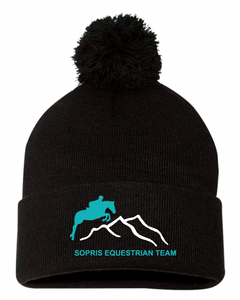 Sopris Equestrian Team - Sportsman - 12" Knit Beanie (POM & NO POM)