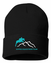 Load image into Gallery viewer, Sopris Equestrian Team - Sportsman - 12&quot; Knit Beanie (POM &amp; NO POM)