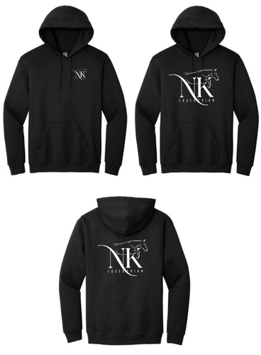 NK Equestrian - Port & Company® Core Fleece Pullover Hooded Sweatshirt - Screen Printed