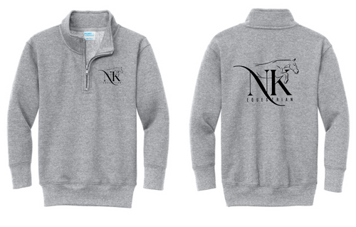 NK Equestrian - Port & Company ® Youth Core Fleece 1/4-Zip Pullover Sweatshirt