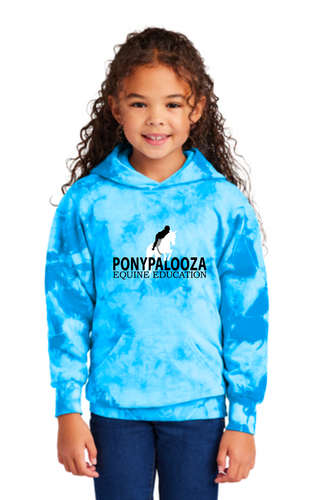 Pony Palooza - Port & Company® Youth Crystal Tie-Dye Pullover Hoodie