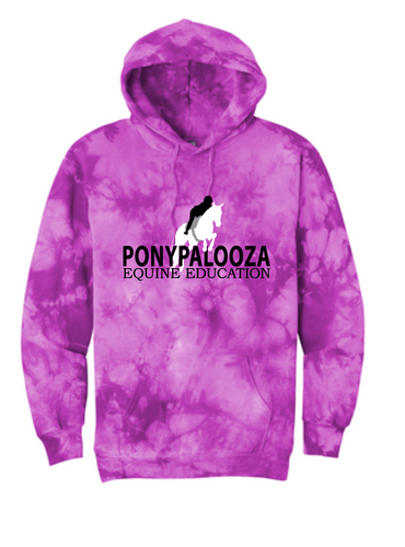 Pony Palooza - Port & Company® Crystal Tie-Dye Pullover Hoodie