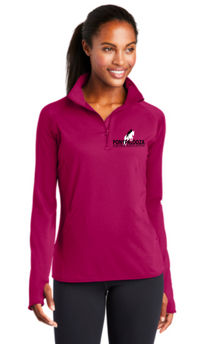 Pony Palooza - Sport-Tek® Women's Sport-Wick® Stretch 1/4-Zip Pullover