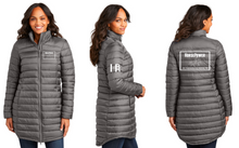 Load image into Gallery viewer, HorsePower Therapeutic Riding - Port Authority® Women&#39;s Horizon Puffy Long Jacket