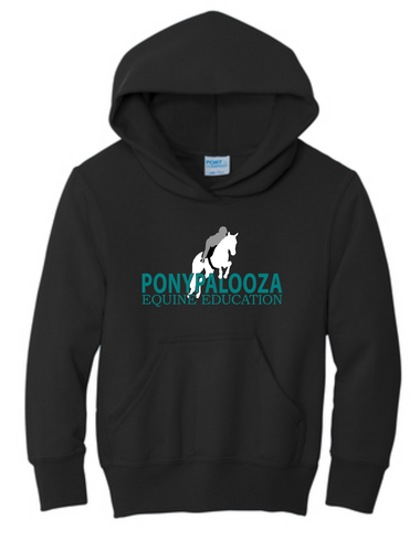 Pony Palooza - Port & Company® Youth Core Fleece Pullover Hooded Sweatshirt