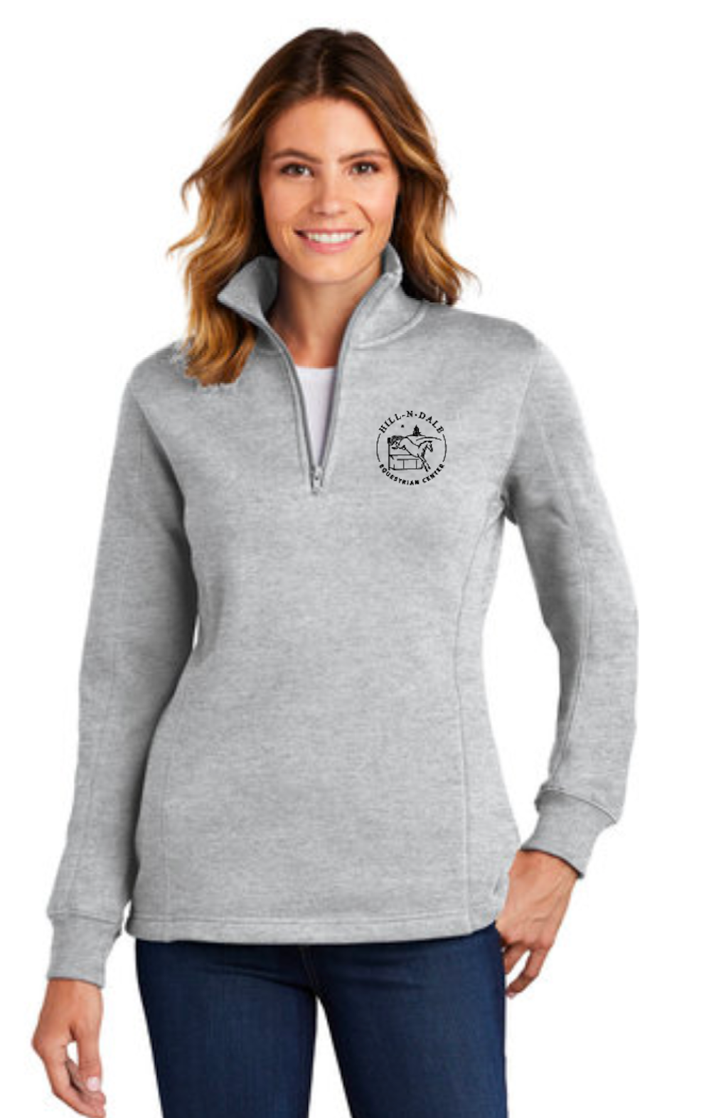 Hill-N-Dale Equestrian Center - Sport-Tek® 1/4-Zip Sweatshirt (Ladies, Men's)