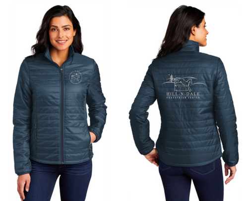 Hill-N-Dale Equestrian Center - Port Authority® Packable Puffy Jacket (Ladies & Men's)