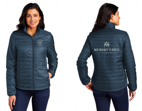 Memory's Hill Stables - Port Authority® Packable Puffy Jacket (Ladies & Men's)