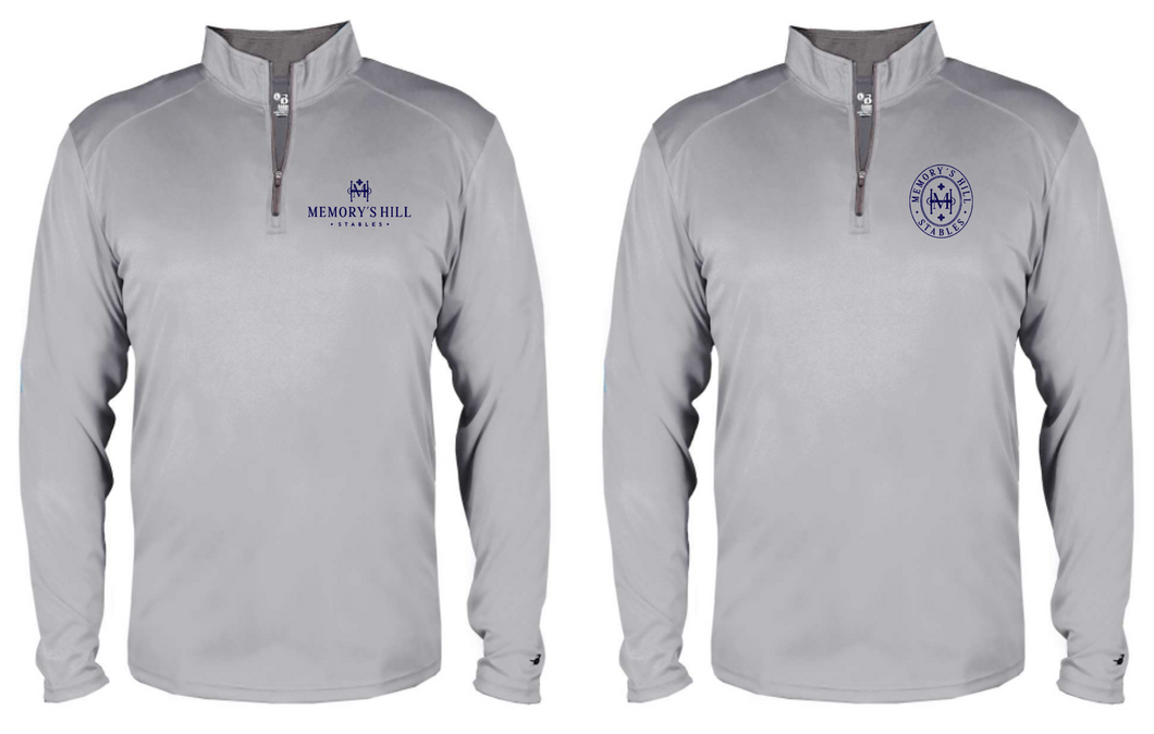 Memory's Hill Stables - B-Core Quarter-Zip Pullover (Men's, Women's, Youth)