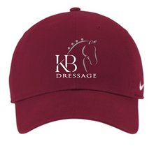 Load image into Gallery viewer, KB Dressage - Nike Heritage Cotton Twill Cap